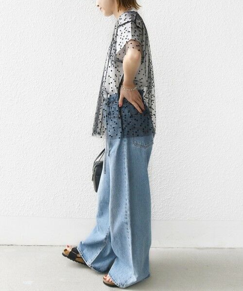 SHIPS / シップス Tシャツ | 【WEB限定】スター チュール レイヤード TEE | 詳細2