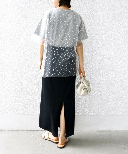 SHIPS / シップス Tシャツ | 【WEB限定】スター チュール レイヤード TEE | 詳細27