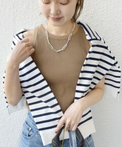 SHIPS / シップス タンクトップ | アメリカン スリーブ リブ タンクトップ