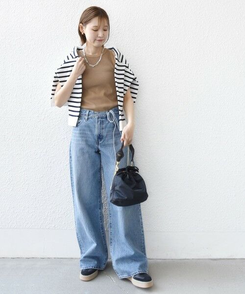 SHIPS / シップス タンクトップ | アメリカン スリーブ リブ タンクトップ | 詳細17