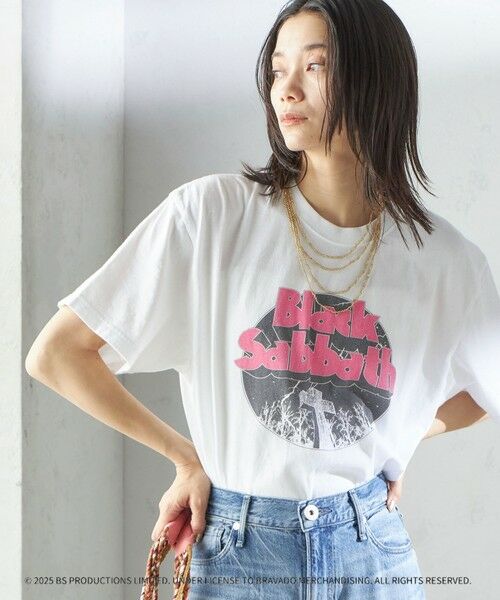 SHIPS for women/シップスウィメン GOOD ROCK SPEED:MUSIC TEE ホワイト ONE SIZE SHIPS for women/シップスウィメン GOOD ROCK SPEED:MUSIC TEE ホワイト ONE SIZE