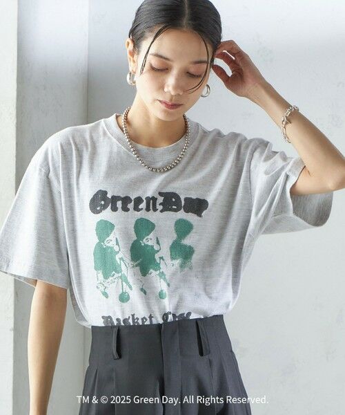 SHIPS for women/シップスウィメン GOOD ROCK SPEED:MUSIC TEE ライトグレー ONE SIZE SHIPS for women/シップスウィメン GOOD ROCK SPEED:MUSIC TEE ライトグレー ONE SIZE