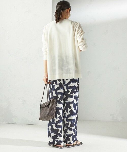 SHIPS / シップス その他パンツ | 〈手洗い可能〉サテン プリント ドロスト パンツ | 詳細17