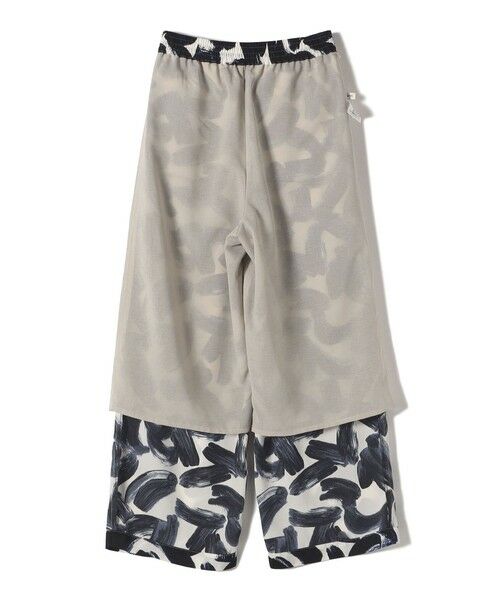 SHIPS / シップス その他パンツ | 〈手洗い可能〉サテン プリント ドロスト パンツ | 詳細27