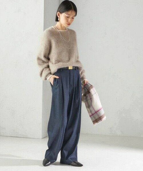 SHIPS / シップス その他パンツ | 〈手洗い可能〉デニムライク 2タック ワイド パンツ | 詳細16