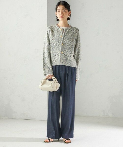 SHIPS / シップス その他パンツ | 〈手洗い可能〉デニムライク 2タック ワイド パンツ | 詳細18