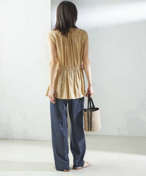 SHIPS / シップス その他パンツ | 〈手洗い可能〉デニムライク 2タック ワイド パンツ | 詳細23