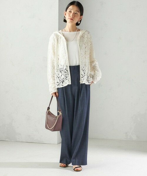 SHIPS / シップス その他パンツ | 〈手洗い可能〉デニムライク 2タック ワイド パンツ | 詳細7