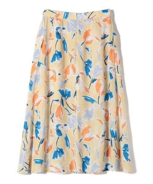 SHIPS / シップス ロング・マキシ丈スカート | IPEKER 花柄 フロント ポケット フレア スカート | 詳細21