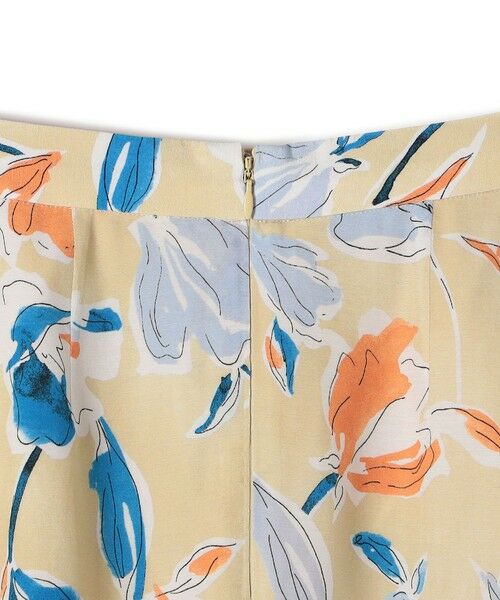 SHIPS / シップス ロング・マキシ丈スカート | IPEKER 花柄 フロント ポケット フレア スカート | 詳細23