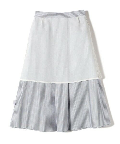 SHIPS / シップス ロング・マキシ丈スカート | 〈手洗い可能〉ストライプ フロント ポケット フレア スカート | 詳細18