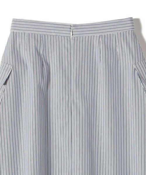 SHIPS / シップス ロング・マキシ丈スカート | 〈手洗い可能〉ストライプ フロント ポケット フレア スカート | 詳細21