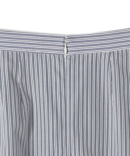 SHIPS / シップス ロング・マキシ丈スカート | 〈手洗い可能〉ストライプ フロント ポケット フレア スカート | 詳細22