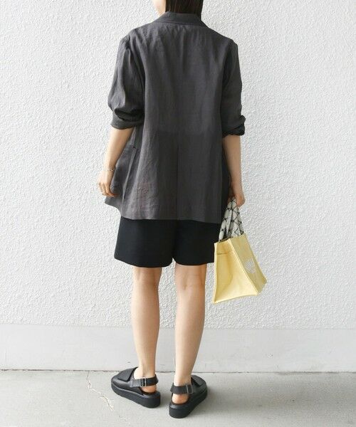 SHIPS / シップス ショート・ハーフ・半端丈パンツ | 〈手洗い可能〉ダブル クロス ハーフ パンツ | 詳細13