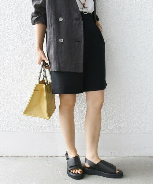 SHIPS / シップス ショート・ハーフ・半端丈パンツ | 〈手洗い可能〉ダブル クロス ハーフ パンツ | 詳細18