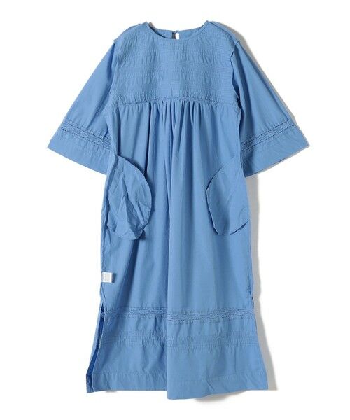 SHIPS / シップス ロング・マキシ丈ワンピース | Fanaka:〈手洗い可能〉タイプライター タック ワンピース | 詳細2