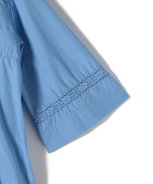 SHIPS / シップス ロング・マキシ丈ワンピース | Fanaka:〈手洗い可能〉タイプライター タック ワンピース | 詳細6