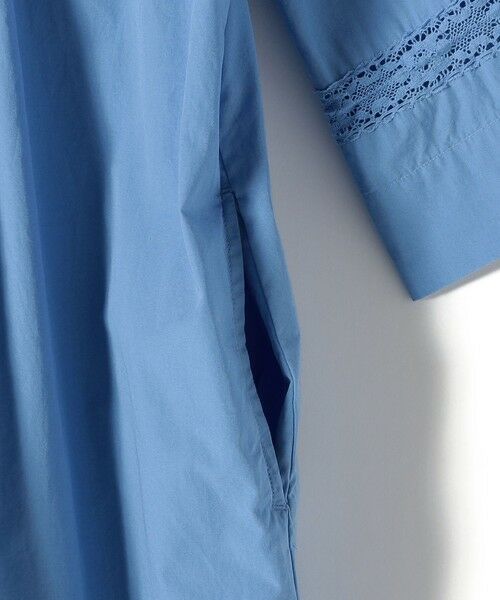 SHIPS / シップス ロング・マキシ丈ワンピース | Fanaka:〈手洗い可能〉タイプライター タック ワンピース | 詳細7