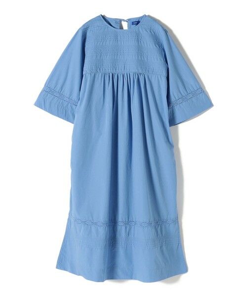 SHIPS for women/シップスウィメン Fanaka:〈手洗い可能〉タイプライター タック ワンピース ライトブルー ONE SIZE SHIPS for women/シップスウィメン Fanaka:〈手洗い可能〉タイプライター タック ワンピース ライトブルー ONE SIZE