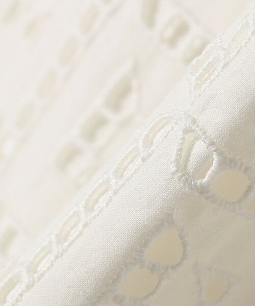 SHIPS / シップス ロング・マキシ丈ワンピース | 〈手洗い可能〉Broche スクエア レース Iライン ワンピース | 詳細15