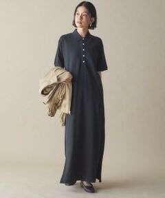 NINE CASE:〈洗濯機可能〉ポロ ワンピース