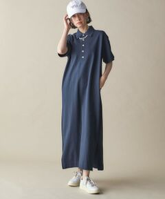 NINE CASE:〈洗濯機可能〉ポロ ワンピース