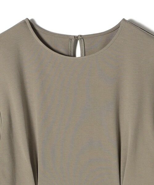 SHIPS / シップス ロング・マキシ丈ワンピース | 〈手洗い可能〉シアー スリーブ 切替 ジャージー ワンピース | 詳細20