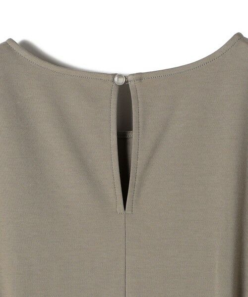 SHIPS / シップス ロング・マキシ丈ワンピース | 〈手洗い可能〉シアー スリーブ 切替 ジャージー ワンピース | 詳細25