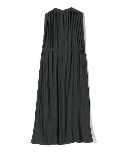 SHIPS / シップス ロング・マキシ丈ワンピース | 〈手洗い可能〉割繊 無地 ノースリーブ ワンピース | 詳細9