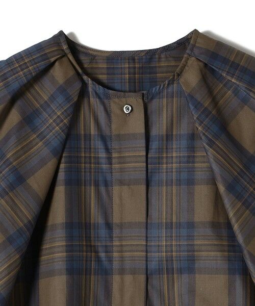 SHIPS / シップス ロング・マキシ丈ワンピース | 【SHIPS別注】c/est:〈洗濯機可能〉ビック チェック ワンピース | 詳細7