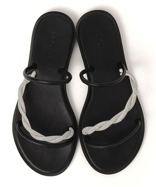 SHIPS / シップス サンダル | MOSAIC:ヒネリ ビジュー サンダル | 詳細19
