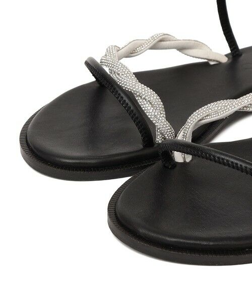 SHIPS / シップス サンダル | MOSAIC:ヒネリ ビジュー サンダル | 詳細20