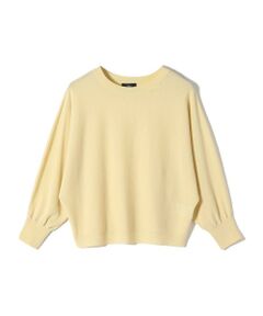 SHIPS / シップス ニット・セーター | SHIPS Primary Navy Label:ICE FINE コットン ドルマン プルオーバー