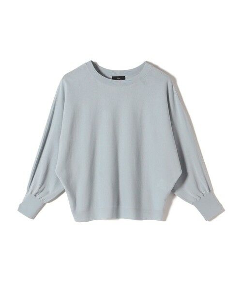 SHIPS for women/シップスウィメン SHIPS Primary Navy Label:ICE FINE コットン ドルマン プルオーバー サックスブルー ONE SIZE SHIPS for women/シップスウィメン SHIPS Primary Navy Label:ICE FINE コットン ドルマン プルオーバー サックスブルー ONE SIZE