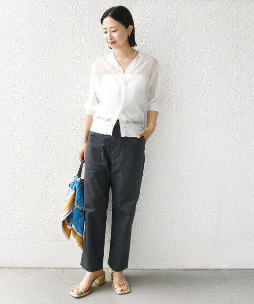 【みみみ】PLEATS PLEASE ラミー混カーディガン PLEATS PLEASE ISSEY MIYAKE #apc プリーツプリーズ イッセイ