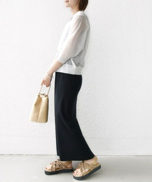 SHIPS / シップス カーディガン・ボレロ | 〈手洗い可能〉ラミー混 シアー カーディガン | 詳細7