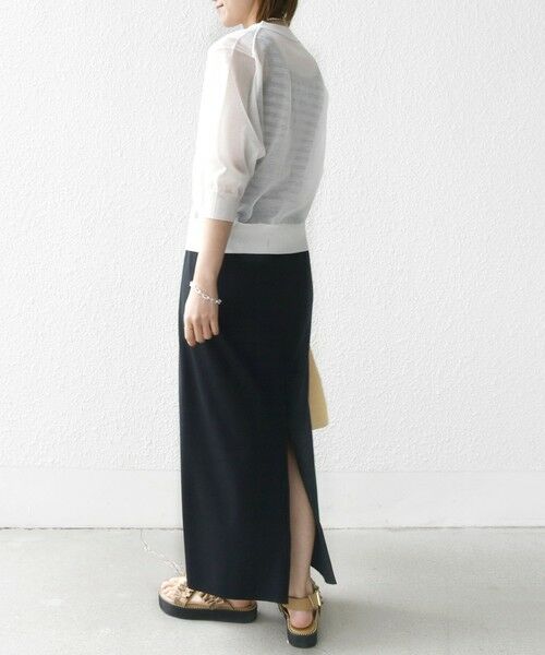 SHIPS / シップス カーディガン・ボレロ | 〈手洗い可能〉ラミー混 シアー カーディガン | 詳細8