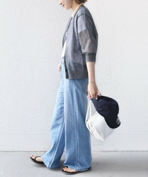 SHIPS / シップス カーディガン・ボレロ | 〈手洗い可能〉ラミー混 シアー カーディガン | 詳細26