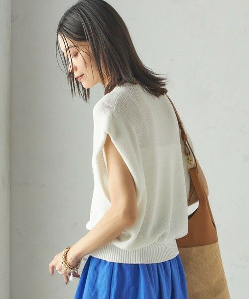 セール】 〈手洗い可能〉ポリエステル 麻 スキッパー プル