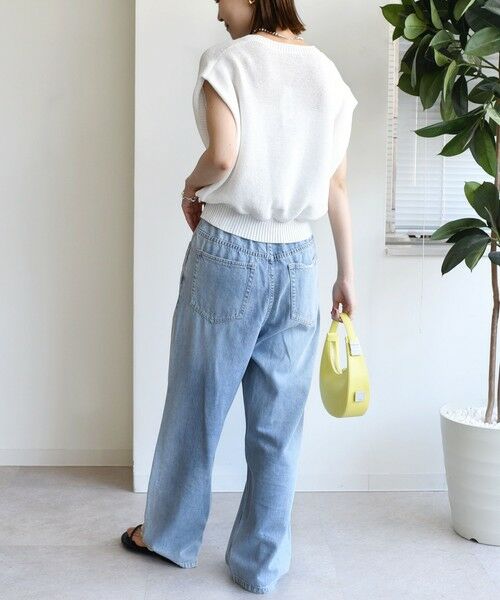 〈手洗い可能〉ポリエステル 麻 スキッパー プルオーバー シップス SHIPS 《予約》〈手洗い可能〉ポリエステル 麻
