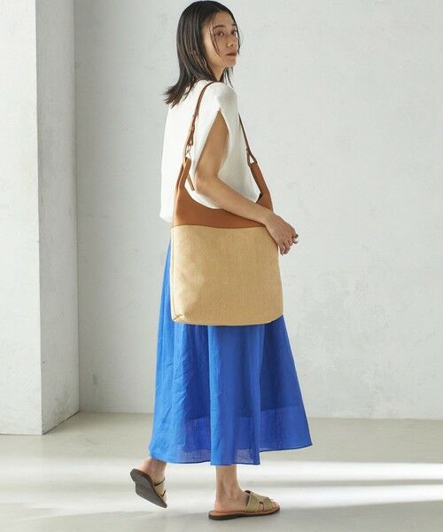 SHIPS / シップス ニット・セーター | 〈手洗い可能〉ポリエステル 麻 スキッパー プルオーバー | 詳細4