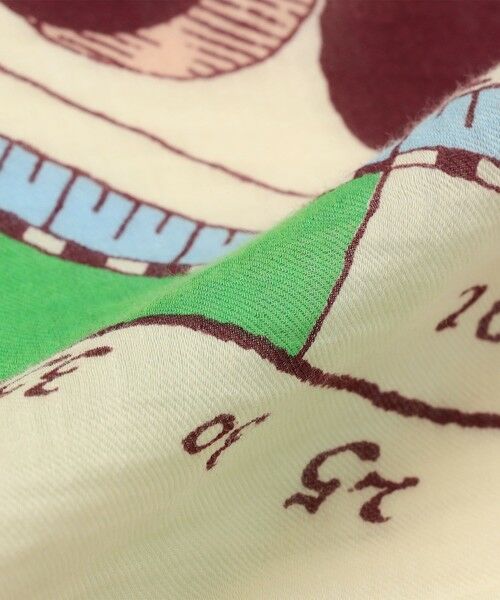 SHIPS / シップス マフラー・ショール・スヌード・ストール | Manipuri:25SS コットン シルク ストール | 詳細2