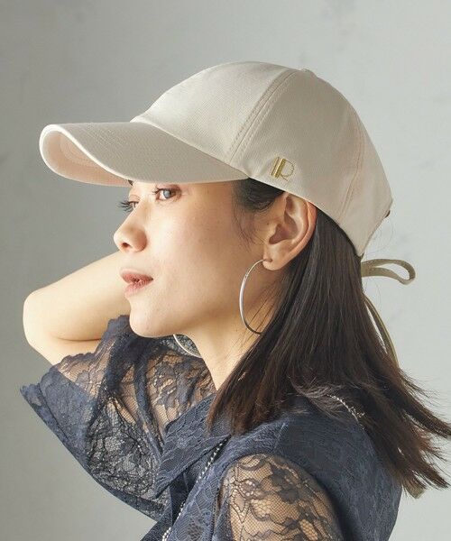 SHIPS / シップス キャップ | Revis.:〈UVカット/撥水〉リボン キャップ | 詳細3