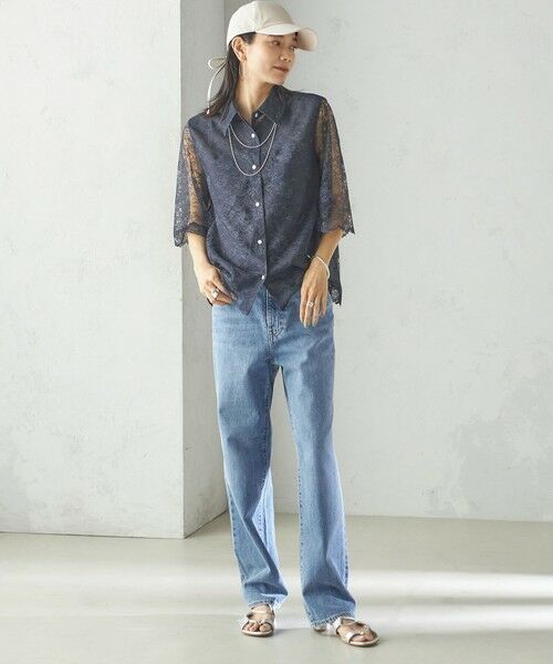 SHIPS / シップス キャップ | Revis.:〈UVカット/撥水〉リボン キャップ | 詳細4