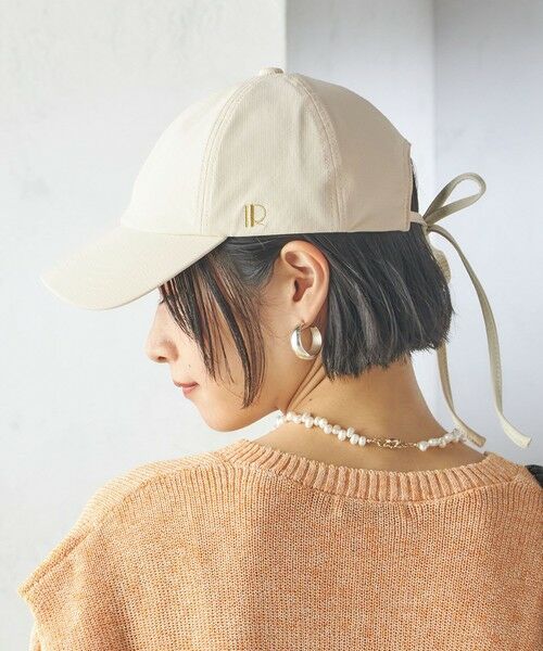 SHIPS / シップス キャップ | Revis.:〈UVカット/撥水〉リボン キャップ | 詳細7