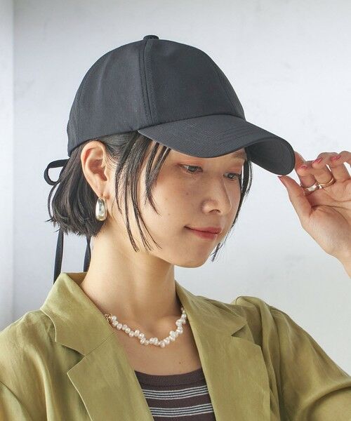 SHIPS / シップス キャップ | Revis.:〈UVカット/撥水〉リボン キャップ | 詳細20