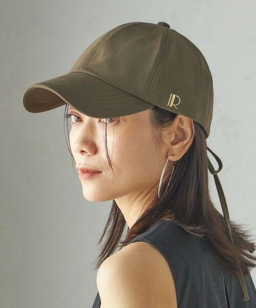 美品　yori UV撥水リボンキャップ UV日よけ付きリボンキャップ | all item| yori