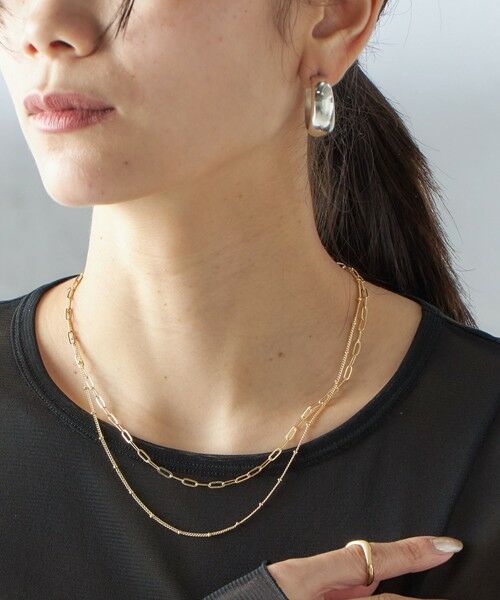 SHIPS / シップス ネックレス・ペンダント・チョーカー | レイヤード チェーン ネックレス | 詳細10