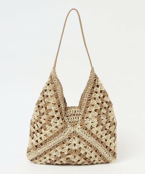 SHIPS / シップス トートバッグ | quaranciel: クロシェ デザイン ワンハンドル トートバッグ | 詳細8