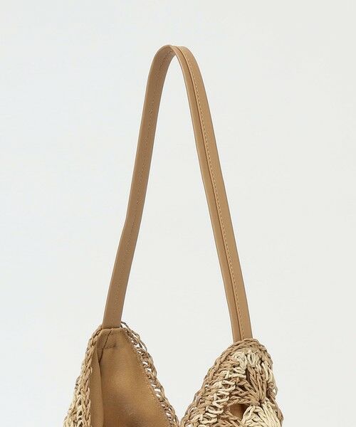 SHIPS / シップス トートバッグ | quaranciel: クロシェ デザイン ワンハンドル トートバッグ | 詳細9